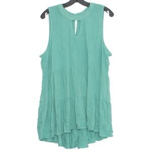 Torrid Tank Top Y2K Boho Cottagecore Coastal Grandma Soft Girl Feminine 2 2X